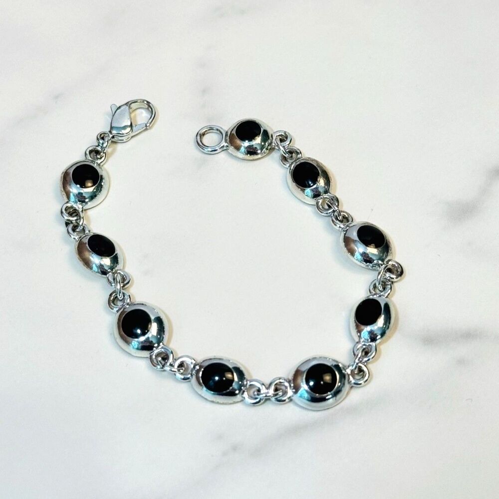 Vintage Liz Clairborne Silver Bracelet